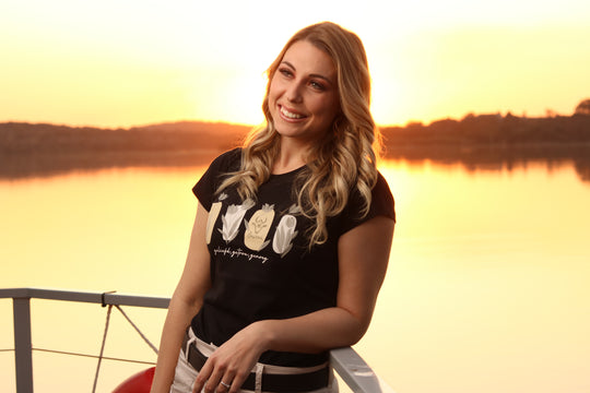 Black His & Hers T-Shirt Combo