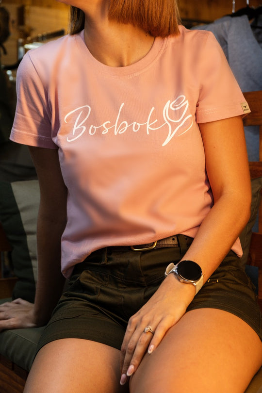 Dusty Pink Bosbok T-Shirt