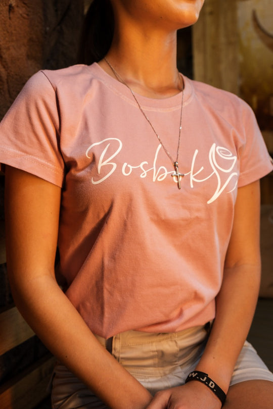 Dusty Pink Bosbok T-Shirt