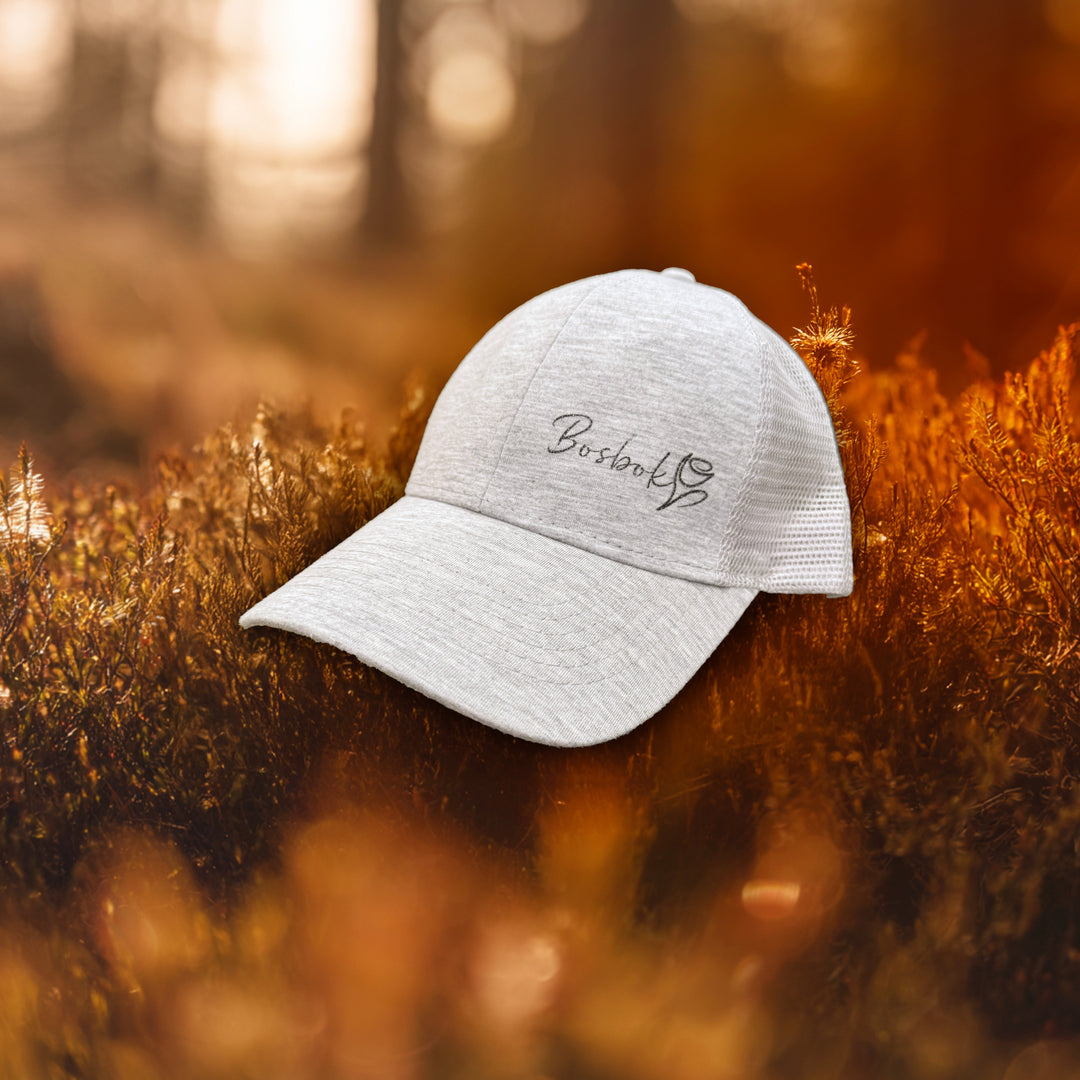Bosbok Grey Cap With Ponytail Opening