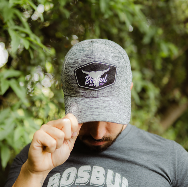 BOSBUL LIGHT GREY WITH RUBBER LOGO