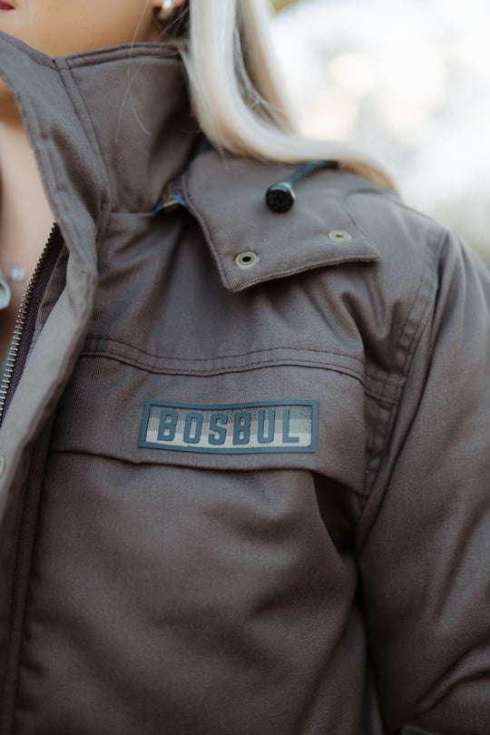 Bosbul Brown Parka with Hoodie