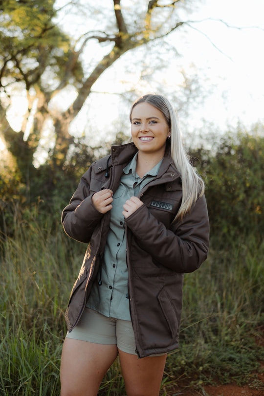 Bosbul Brown Parka with Hoodie
