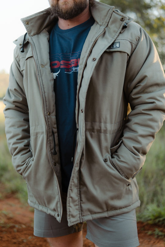 Bosbul Olive Sage with Hoodie