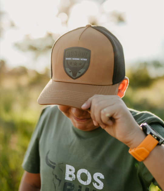 CAP BOSBUL KHAKI UFLEX PREMIUM WITH SHIELD 3D PU