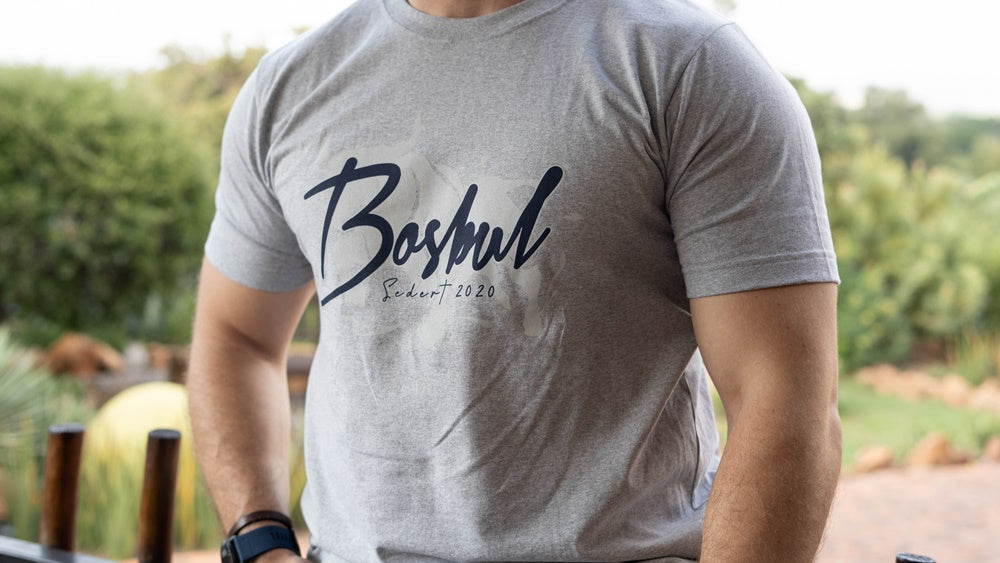 Bosbul Light Grey Melange T-Shirt