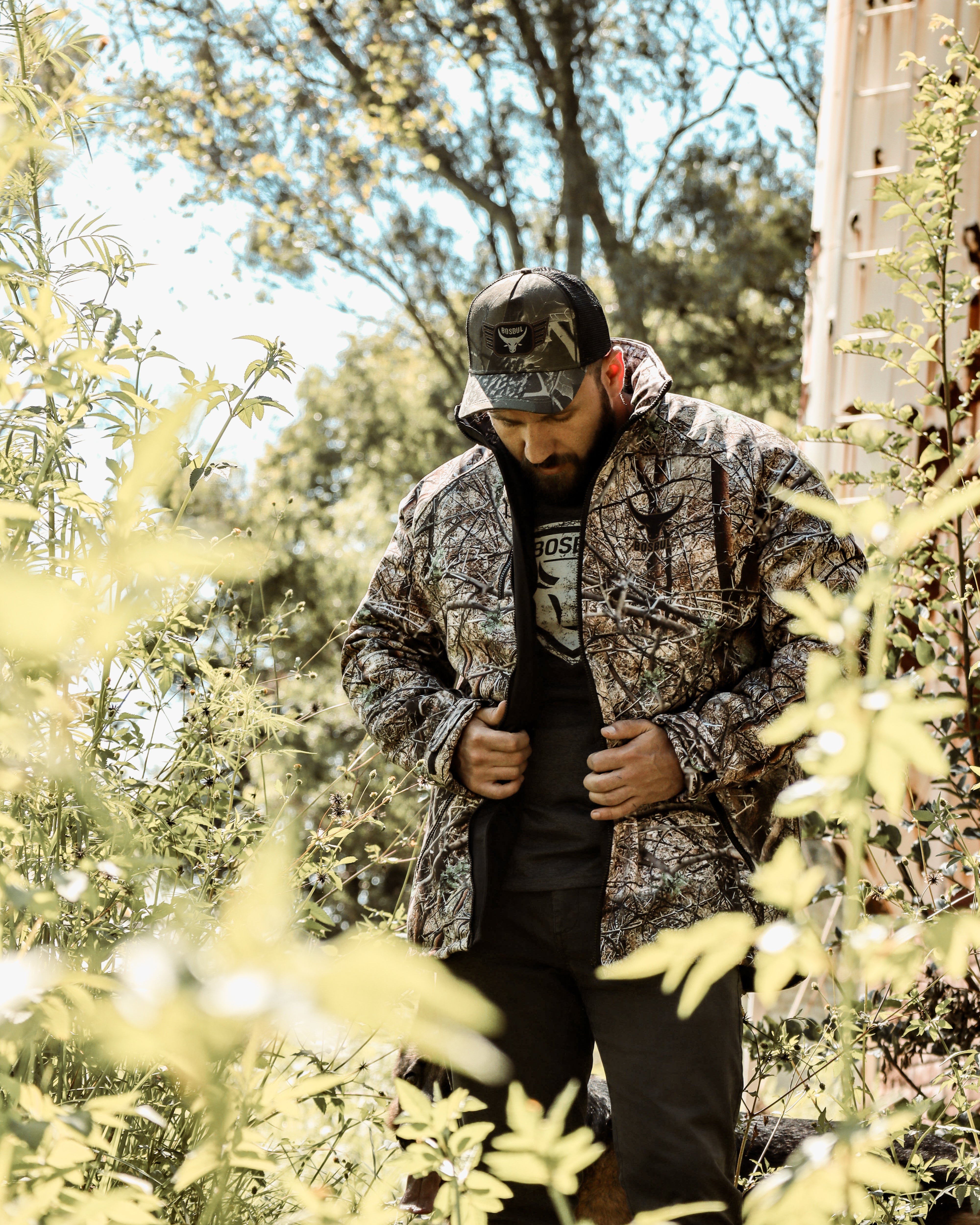 Camo hunting hot sale jacket mens